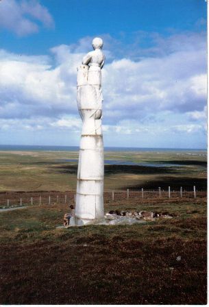 view from statue to west