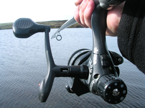 This photo was taken at loch langavat, Benbecula by the fishing reel cam!