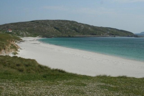 Coilleag aPhrionnsa or the Princes Strand on Eriskay. here, on July 23, 1745, Bonnie Prince Charlie first set foot on Scottish soil.