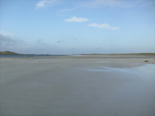 Finally arrived at the beach I wanted to see so much South Uist 31 October 2009 ;o)