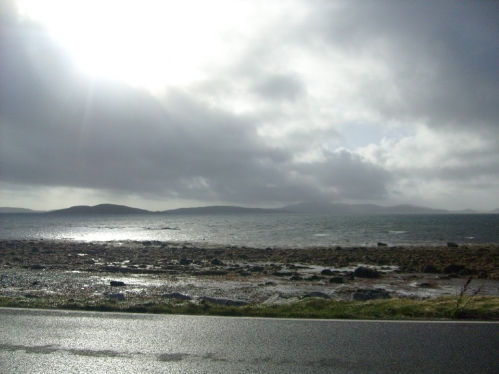 On my way from the Polochar Inn to Ludaigh...on a nice (ish) day..... October 2009