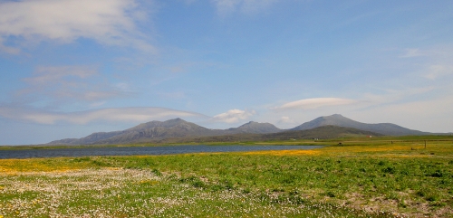 The hills of South Uist near Howmore