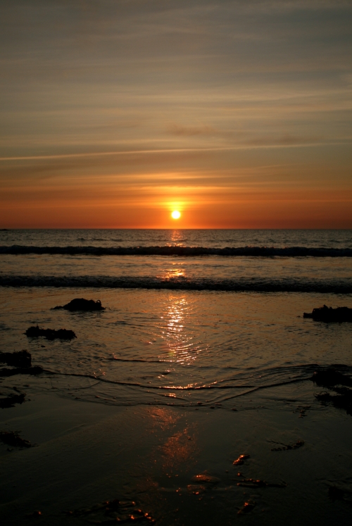 Sunset at Culla Bay in August