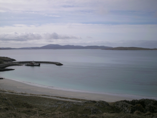Looking over to Barra from Eriskay