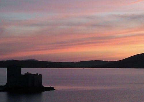 Sky at night over Vatersay