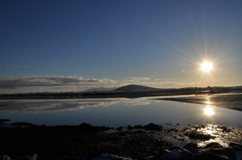 Looking at Benbecula from the N.Ford Causeway.