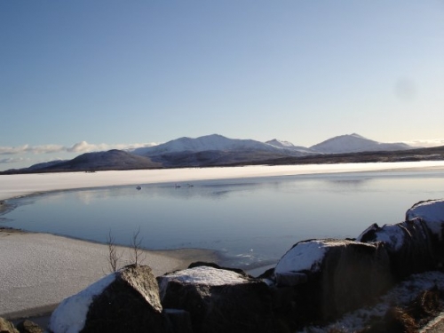 Loch Bee and the Hills of South Uist