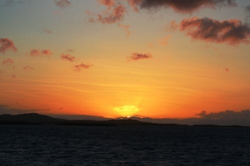 Mothering Sunday Sunrise - taken from Carnan Stores roadside