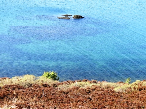 Loch Sgiopoirt - impersonating the Caribbean very convincingly ;-)