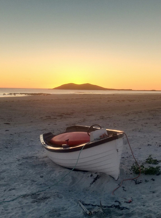 Orosay sunset from early August.