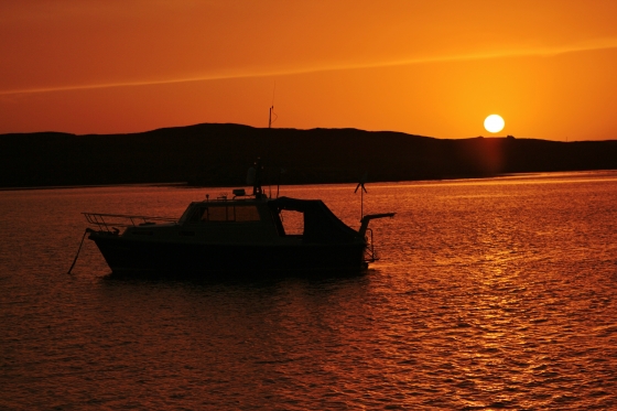 Sunset on Locheynort